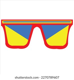 sunglass logo design of company. sunglass vector art illustration. glasses logo images. eyewear icon graphic. modern  style glasses