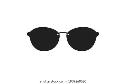 Sunglass vector icon. Vector illustration.
