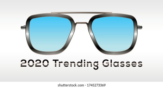 Sunglasses 2020 trend vector design