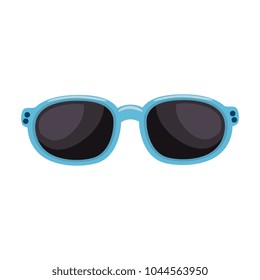 sunglasses accessory isolated icon