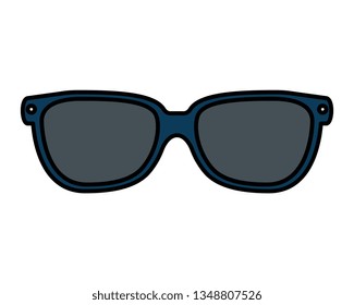 sunglasses accessory isolated icon