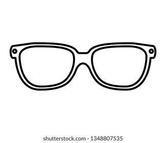 sunglasses accessory isolated icon