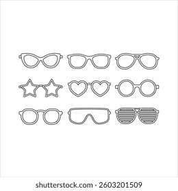 Sunglasses best design vector EPS file