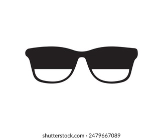 Sunglasses black icon fashion stylish eye classic beautiful background design.