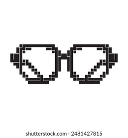 Sunglasses black icon fashion stylish eye classic beautiful background design.