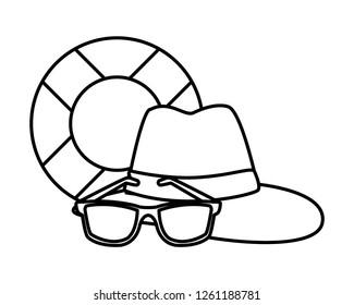 sunglasses with buoy