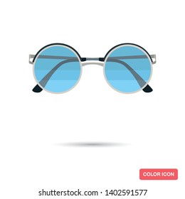 Sunglasses color flat icon for web and mobile design