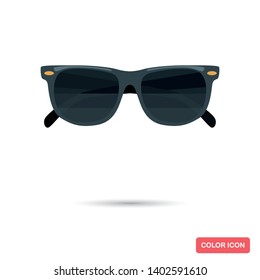 Sunglasses color flat icon for web and mobile design