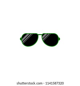 sunglasses colored icon. Element of summer pleasure icon for mobile concept and web apps. Cartoon style sunglasses colored icon can be used for web and mobile