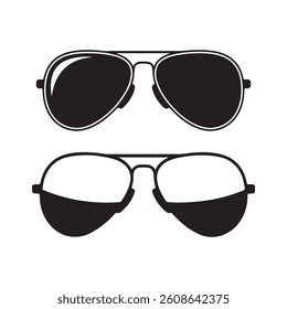 Sunglasses con. sunglasses icon Vector illustration
