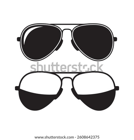 Sunglasses con. sunglasses icon Vector illustration
