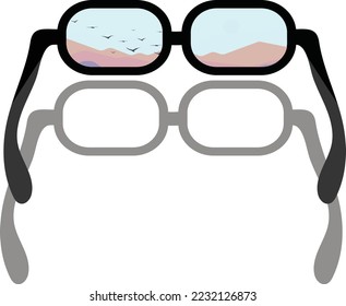 sunglasses customized with summer theme