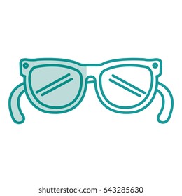 sunglasses device isolated icon