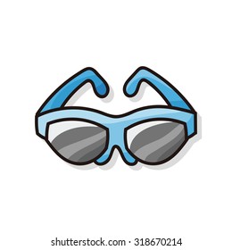 sunglasses doodle