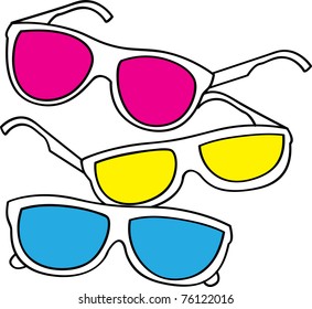 sunglasses doodle