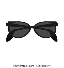 Sunglasses fashion accesory isolated