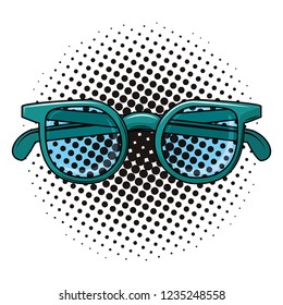 Sunglasses fashion accesory pop art