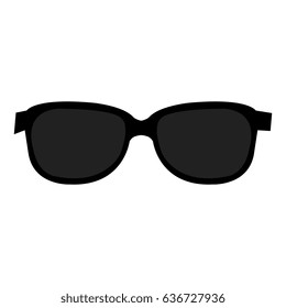 sunglasses fashion isolated icon