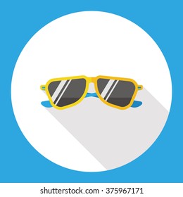 sunglasses flat icon