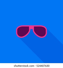 sunglasses flat icon illustration isolated vector sign symbol 