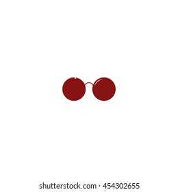 Sunglasses - flat style stock vector icon illustration