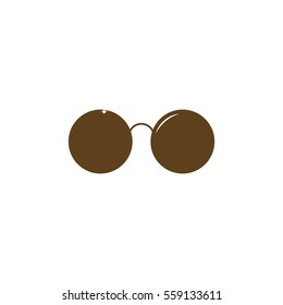 Sunglasses - flat style stock vector icon illustration