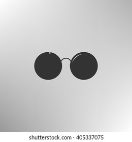 Sunglasses flat style vector illustration