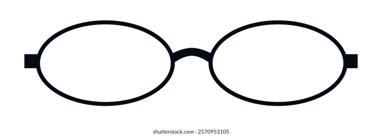 Sunglasses frame vector. Sunglasses icon black