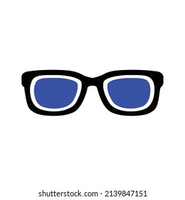 Sunglasses, Glasses Icon .shopping, e-commerce icon. Simple flat vector illustration for your web site design, logo, app, UI.