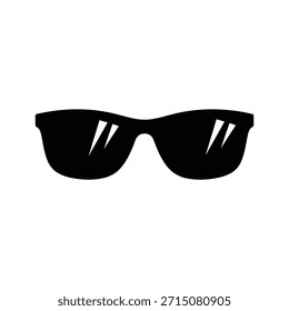 Gafas de sol, icono de gafas. Ilustración vectorial.