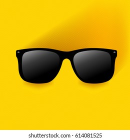 Sunglasses With Gradient Mesh, Vector Illustration