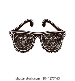 Sunglasses ,holiday , beach