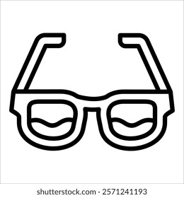 Sunglasses Icon Element For Design