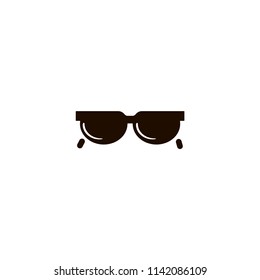 Sunglasses icon. flat design