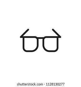 Sunglasses icon isolated on background. Eyewear symbol modern, simple, vector, icon for website design, mobile app, ui. Vector Illustration