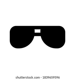 sunglasses icon or logo isolated sign symbol vector illustration - high quality black style vector icons
