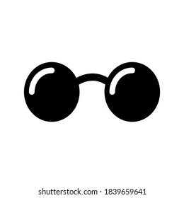 sunglasses icon or logo isolated sign symbol vector illustration - high quality black style vector icons
