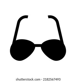 sunglasses icon or logo isolated sign symbol vector illustration - high quality black style vector icons
