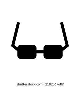 sunglasses icon or logo isolated sign symbol vector illustration - high quality black style vector icons
