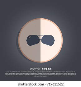 sunglasses icon.man sign