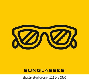 Sunglasses Icon Signs