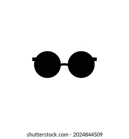 icono de gafas de sol, vector de verano, ilustración de la playa