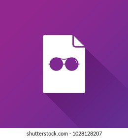 sunglasses icon for sun