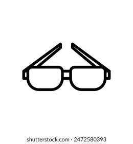 sunglasses icon symbol vector template