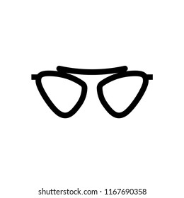 sunglasses icon vector