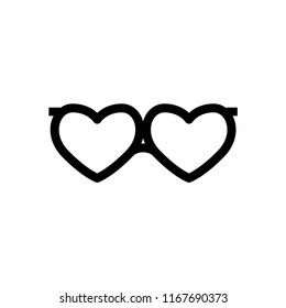 sunglasses icon vector