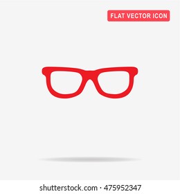 Sunglasses icon. Vector concept illustration for design.