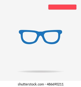 Sunglasses icon. Vector concept illustration for design.