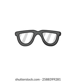 sunglasses icon vector design illustration flat style