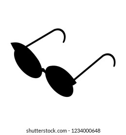 Sunglasses icon, vector illustration 